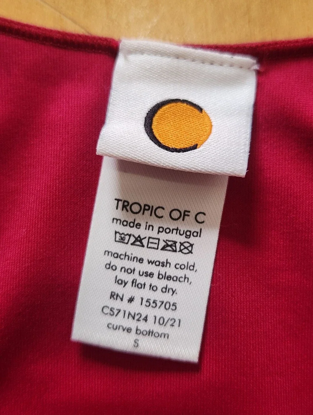 Tropic of C Curve Bottom in Hibiscus - S